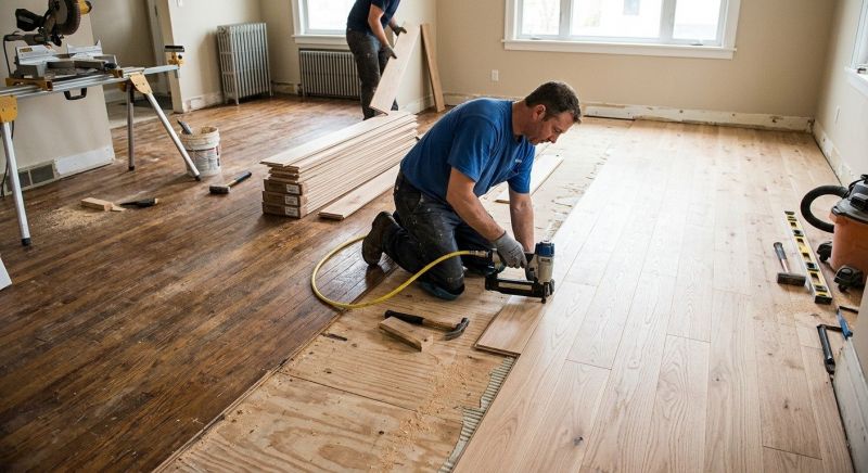 Wood Floor Replacement in Tucker, GA