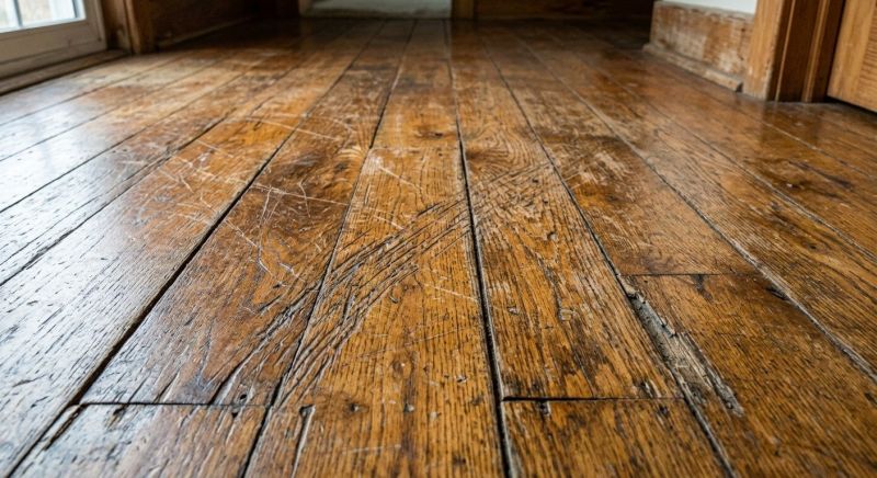 Wood Floor Scratch Repair in Marietta, GA