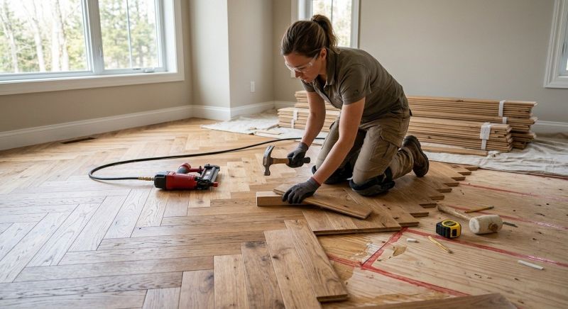 Wood Flooring Installation in Suwanee, GA