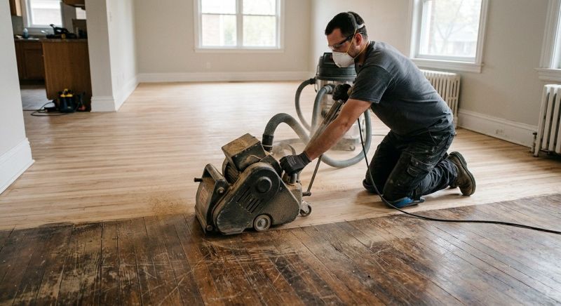 Wooden Floor Resurfacing in Roswell, GA