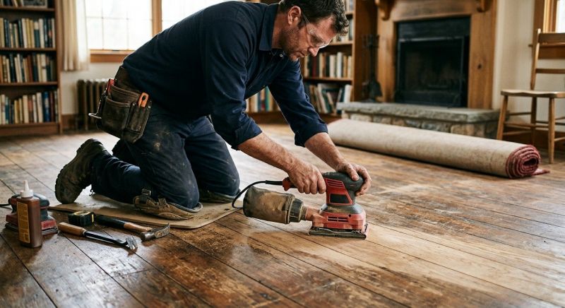 Wooden Floor Sanding in Roswell, GA