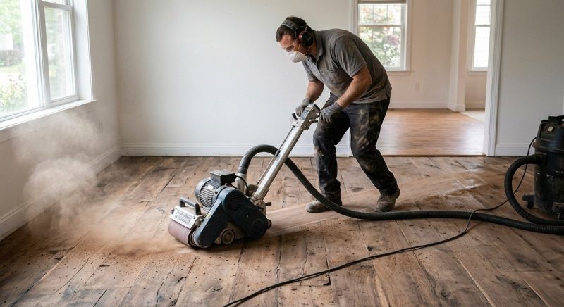 Wooden Floor Sanding in Roswell, GA